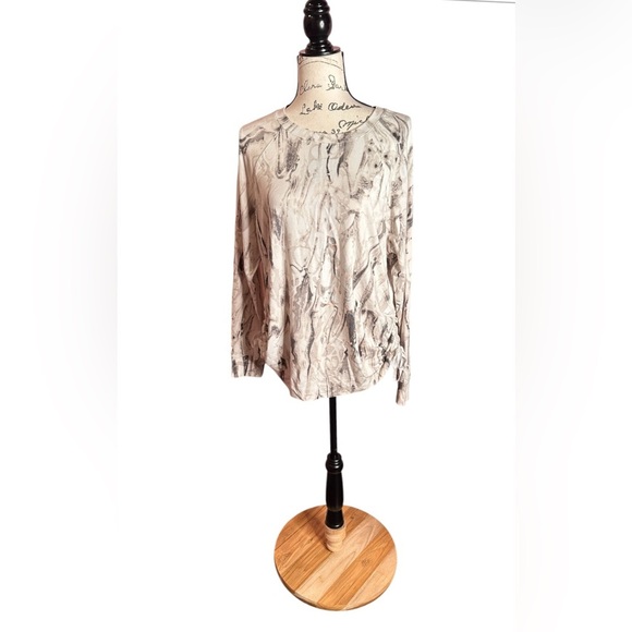 Simply Vera Vera Wang Abstract Print Top - Picture 1 of 5
